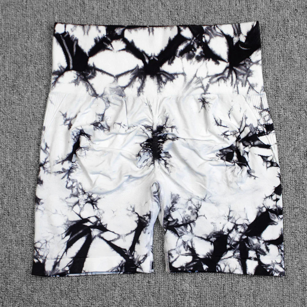 Style Loft Collection Time To Get It In Tie-Dye Yoga Shorts