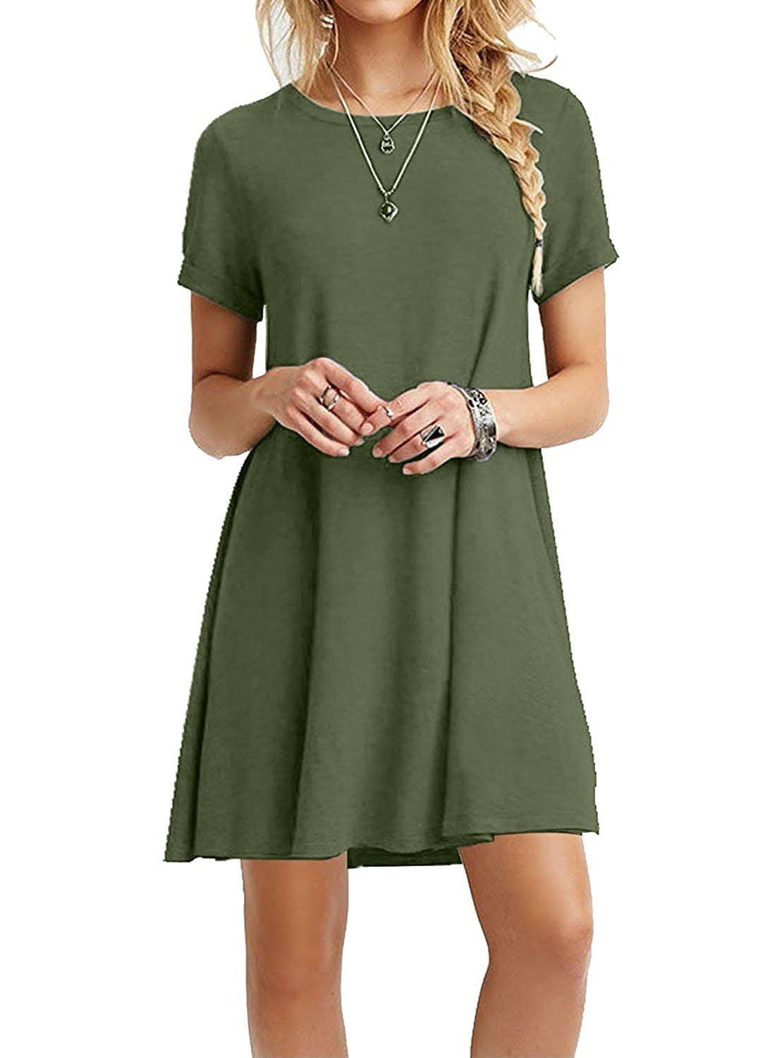 Cowgirl Chic Casual Short Sleeved Dress | Comfortable & Stylish Cowgirl Dress