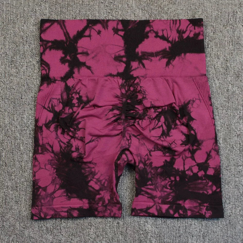 Style Loft Collection Time To Get It In Tie-Dye Yoga Shorts