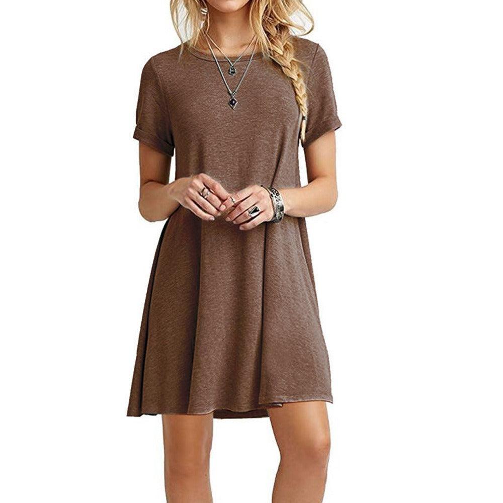 Cowgirl Chic Casual Short Sleeved Dress | Comfortable & Stylish Cowgirl Dress