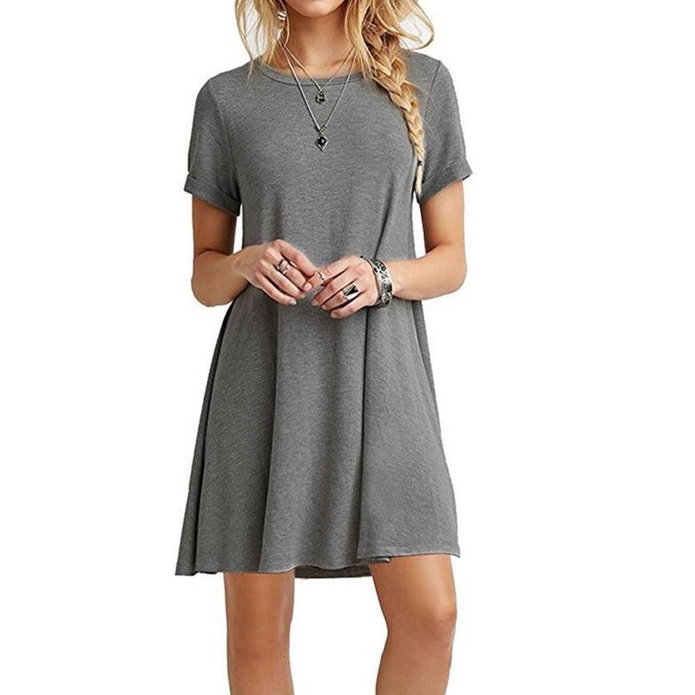Cowgirl Chic Casual Short Sleeved Dress | Comfortable & Stylish Cowgirl Dress