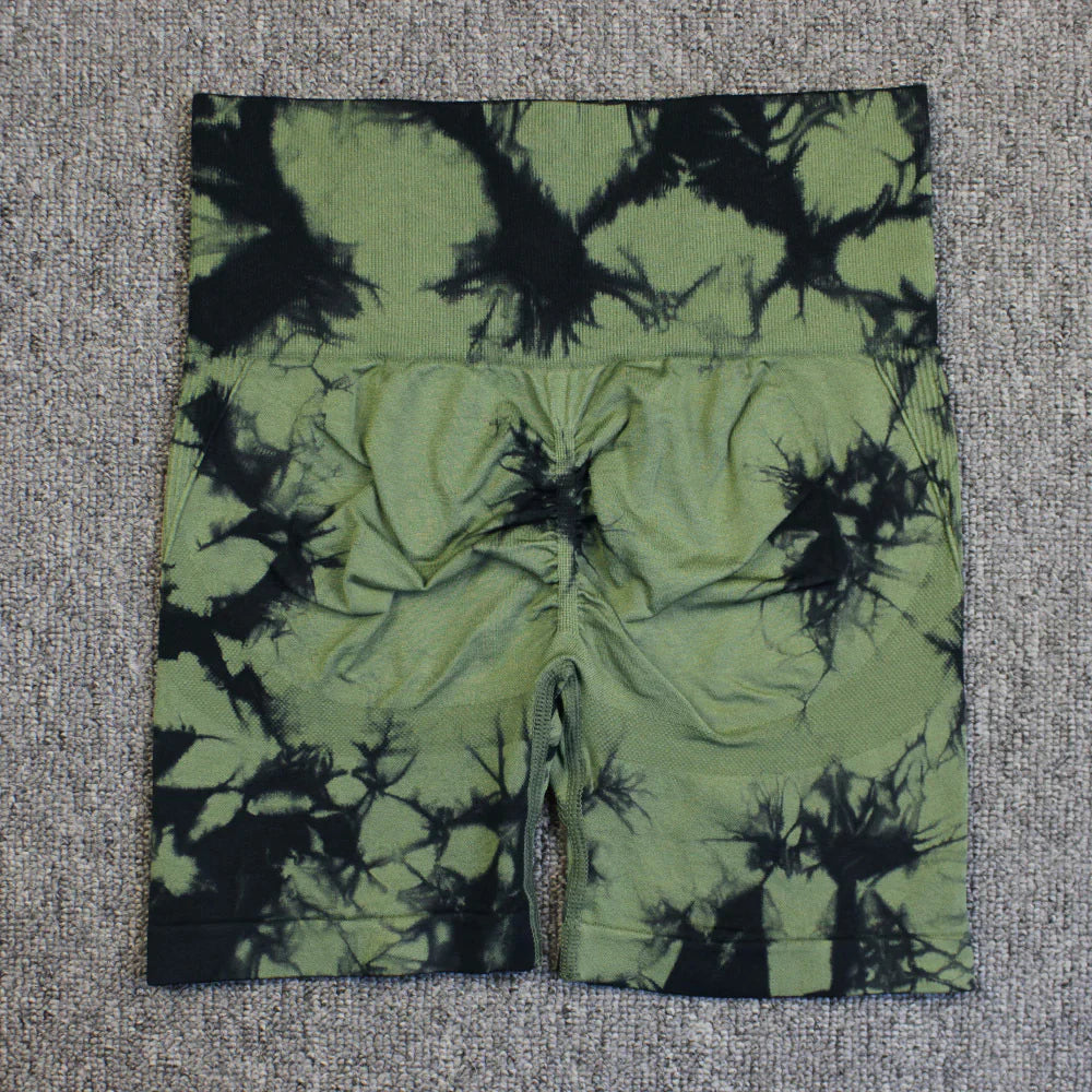 Style Loft Collection Time To Get It In Tie-Dye Yoga Shorts