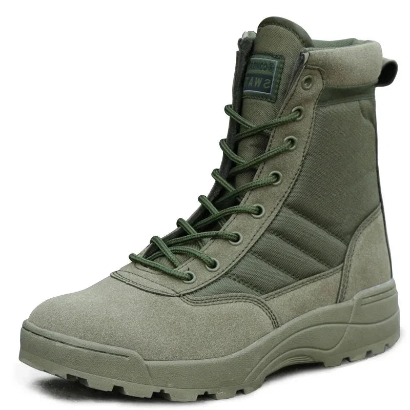 Tough Tactical Combat Boots for Men - Ankle Trailblazers