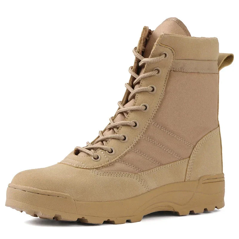 Tough Tactical Combat Boots for Men - Ankle Trailblazers