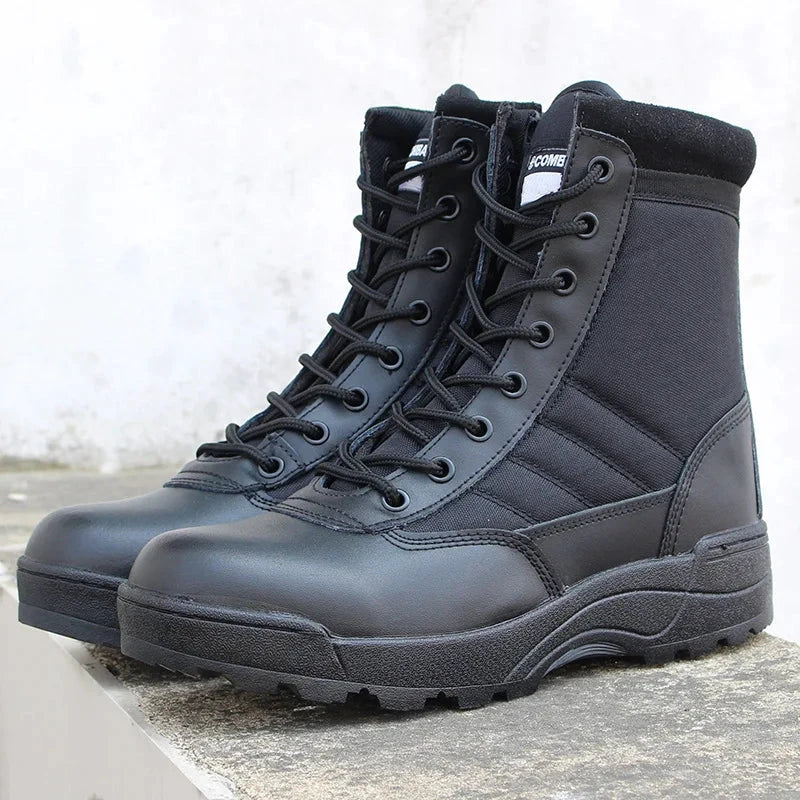 Tough Tactical Combat Boots for Men - Ankle Trailblazers