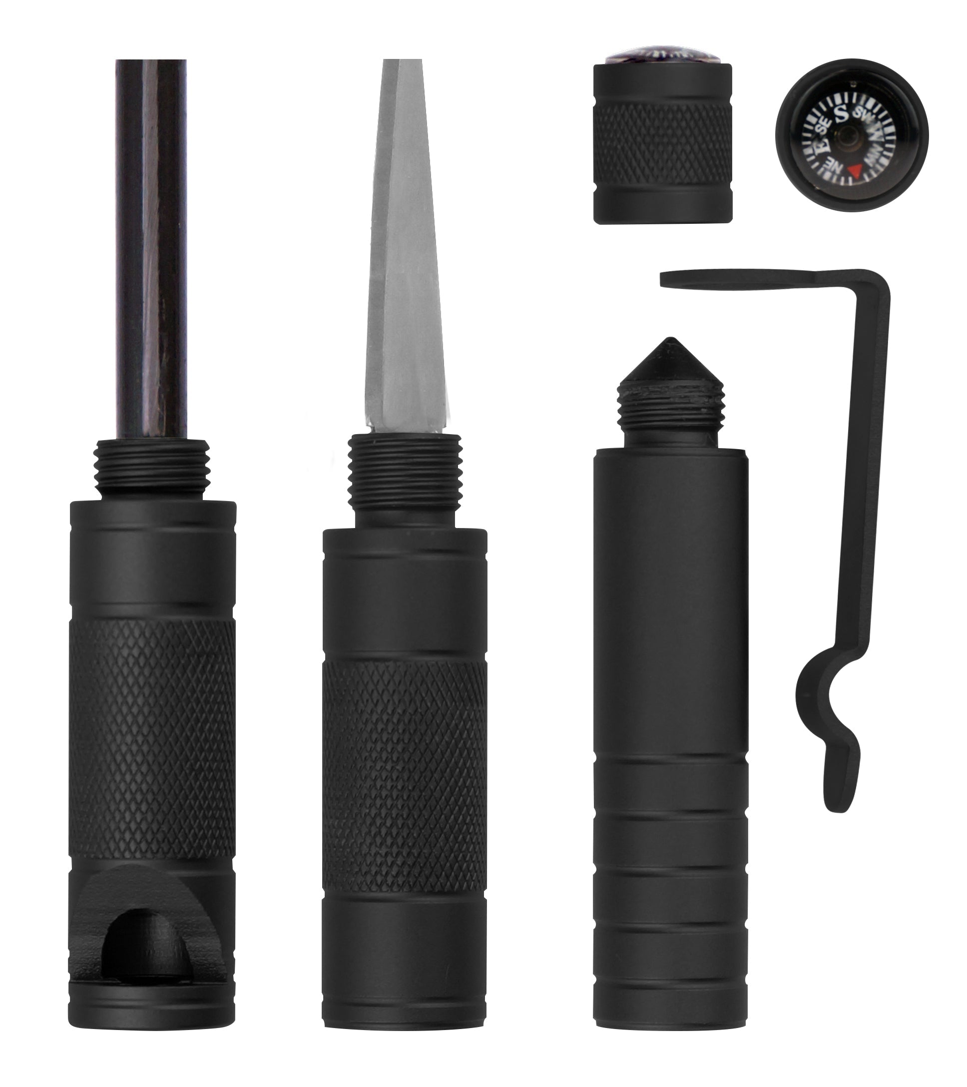 5 in 1 Compact Survival Tool