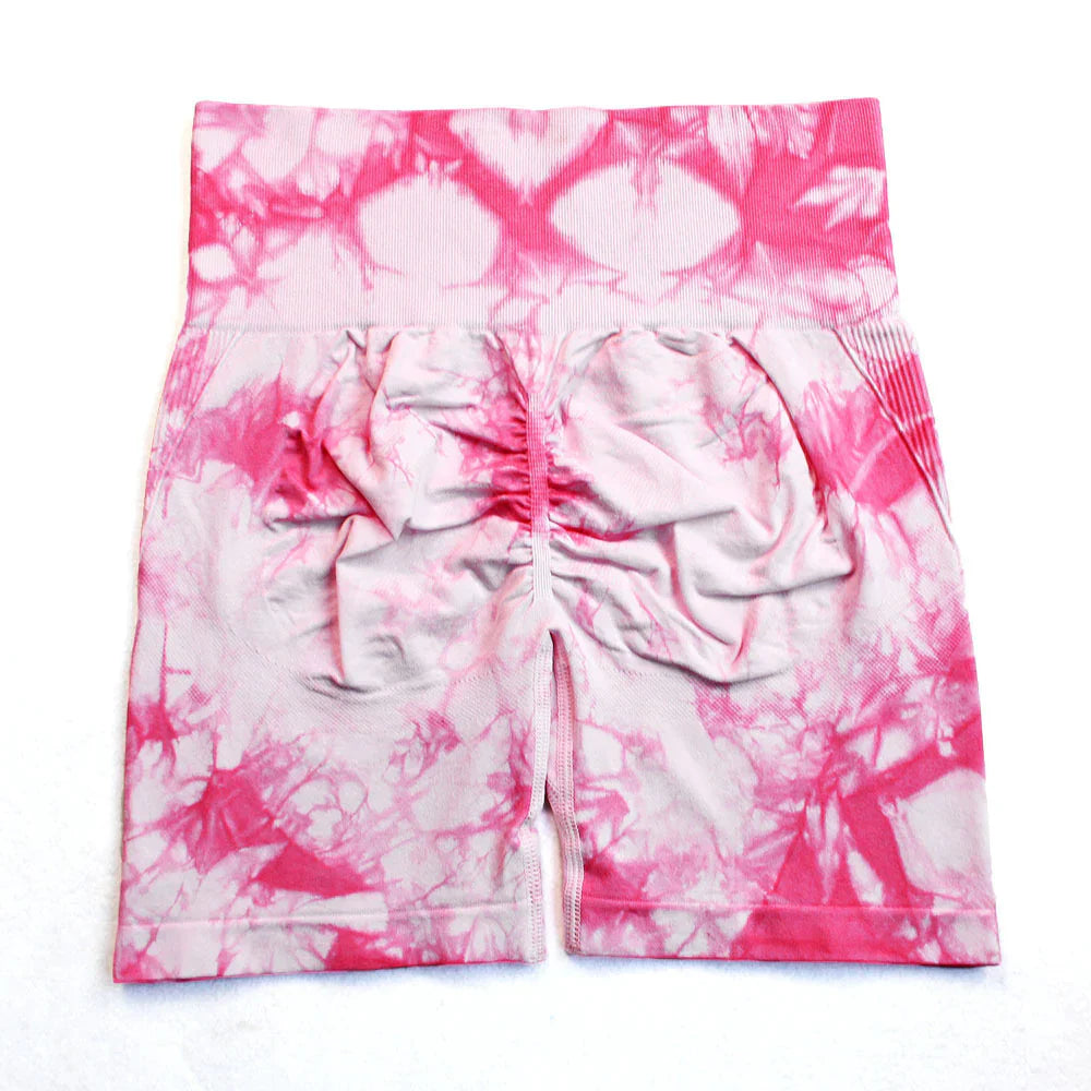 Style Loft Collection Time To Get It In Tie-Dye Yoga Shorts