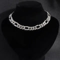 Elegant Cubic Zirconia Cuban Necklace