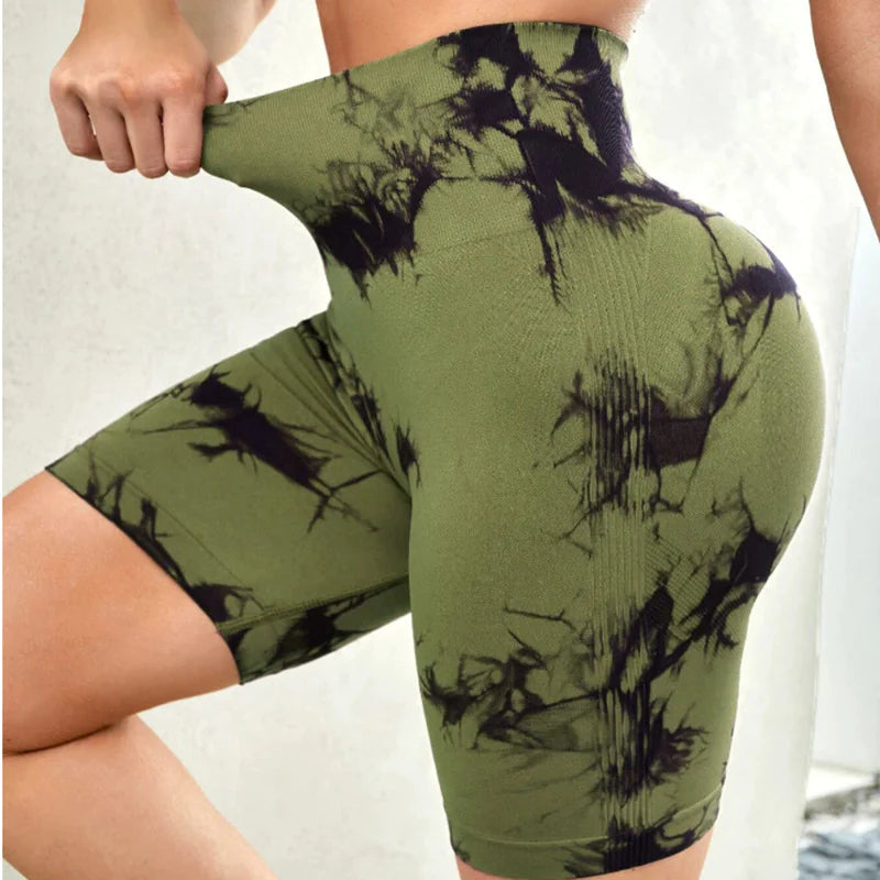 Style Loft Collection Time To Get It In Tie-Dye Yoga Shorts